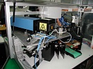 Position für automatische Laser- Markierung der Prüfteile